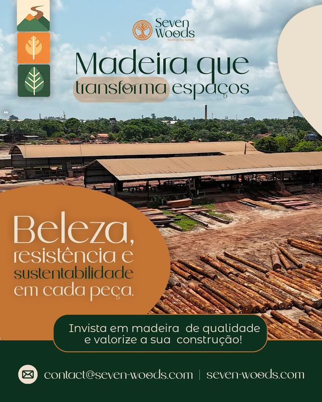 Madeira que transforma espaços