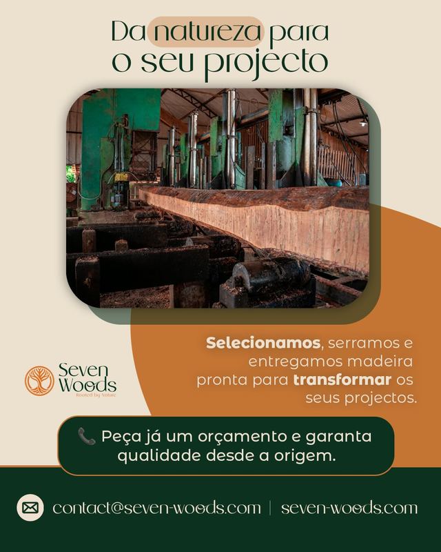 Da natureza para o seu projecto