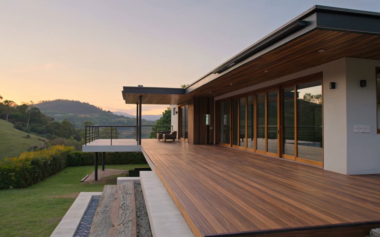 Decks exteriores em madeira exótica: desempenho e cuidados